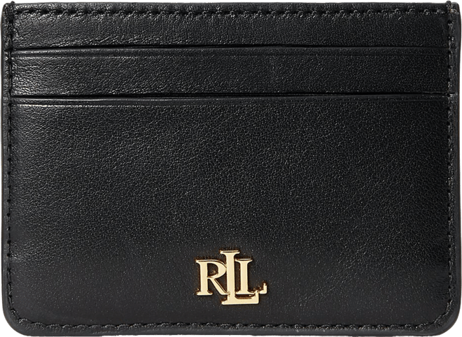 Women's Full-Grain Leather Small Slim Card Case