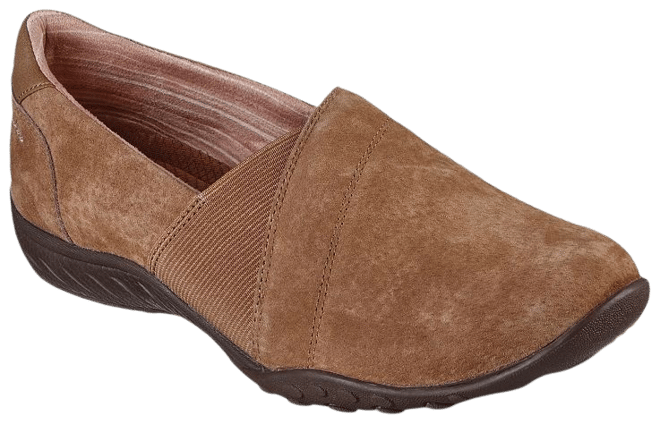 Skechers women's cheap suede slip ons