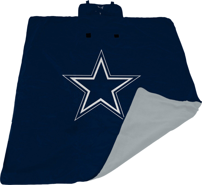 Navy Dallas Cowboys 60'' x 80'' All-Weather XL Outdoor Blanket