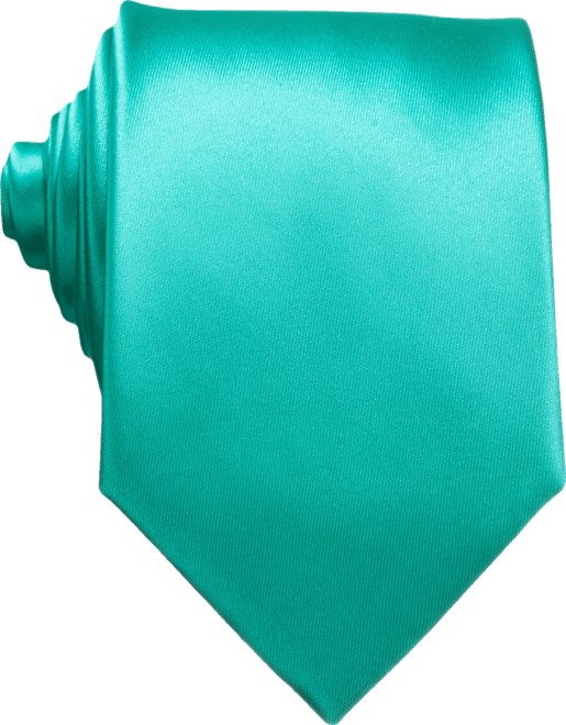 Men's  Satin Solid Tie