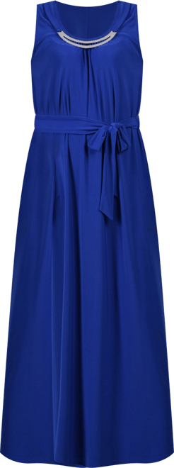 Petite Ankle Length Sleeveless Dress