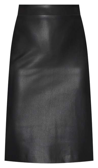 Faux Leather Pencil Skirt