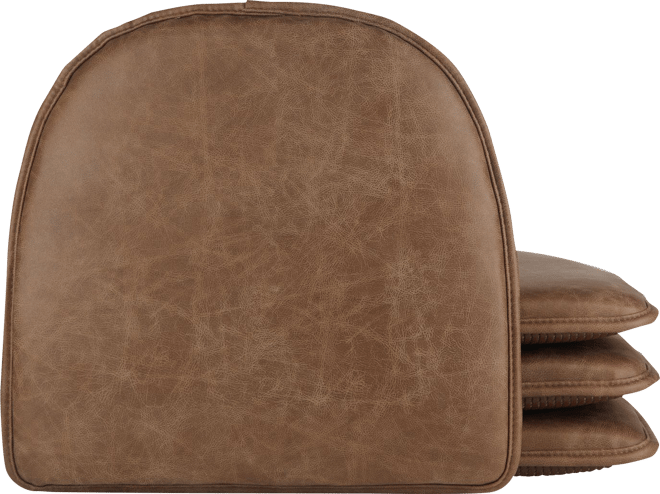 Faux leather discount chair seat covers