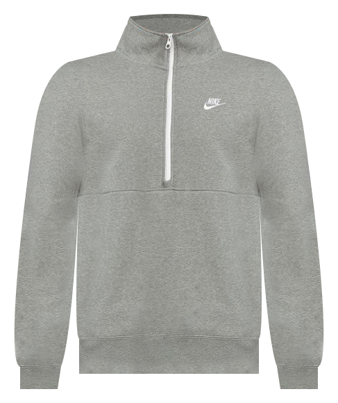 Gray nike quarter outlet zip