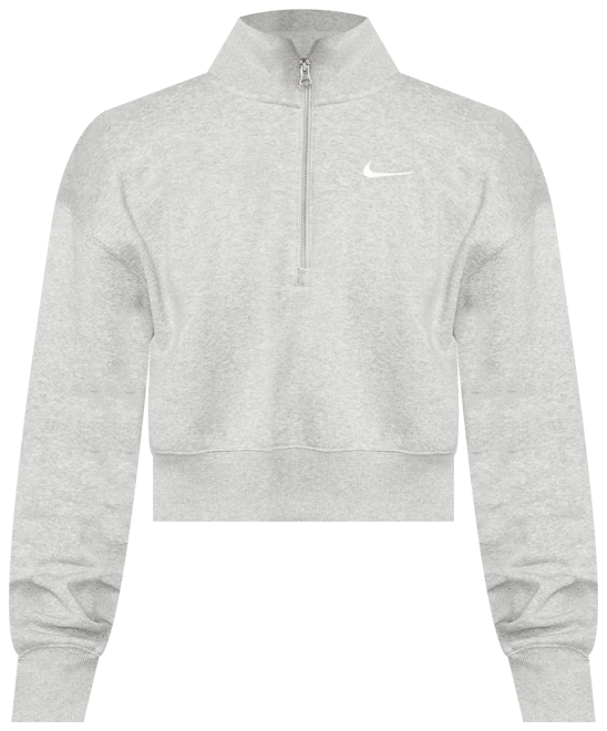 Nike Sportswear Phoenix Fleece Sudadera cropped de cierre de 1/4 para mujer