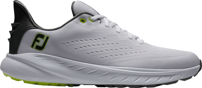 FootJoy Flex XP Golf Shoes White/Black 56280 - Carl's Golfland