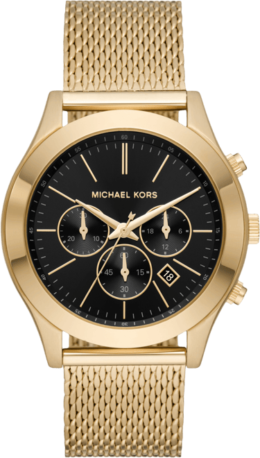 Michael kors gold mesh watch new arrivals