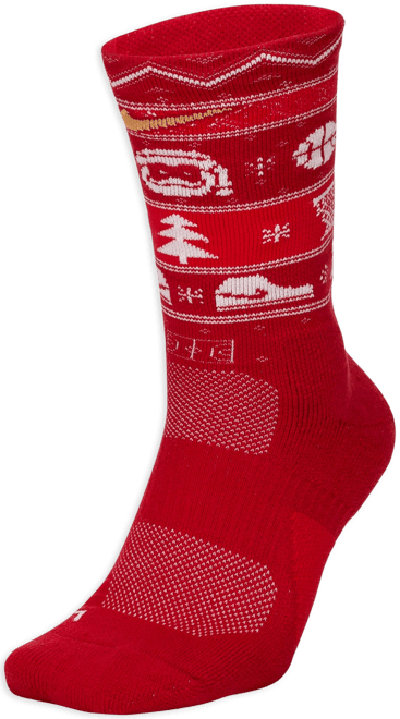 Nike Elite Christmas Crew Socks