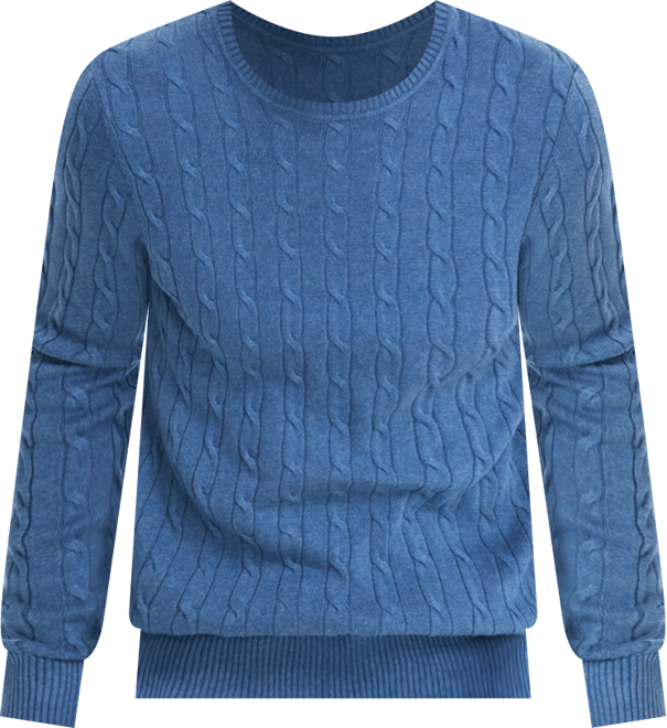 Men's Cable-Knit Cotton Sweater, Created for Macy's
