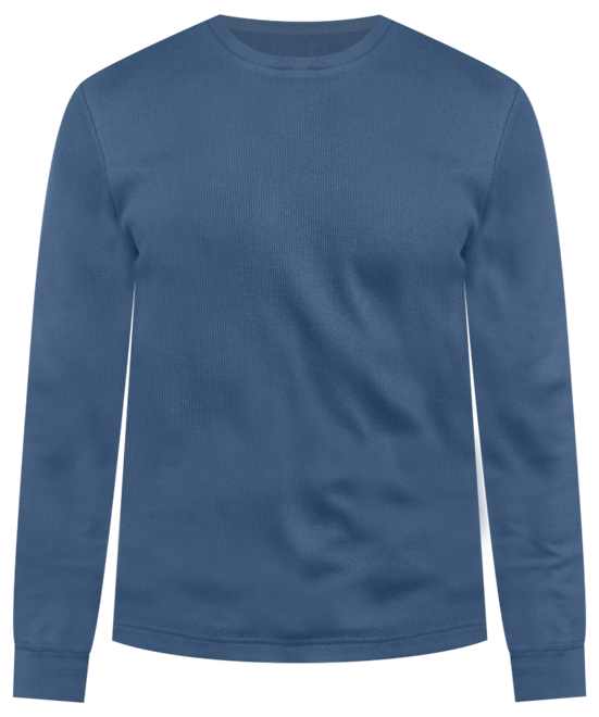 Club Room Men's Thermal Crewneck Shirt, Created for Macy's - Macy's