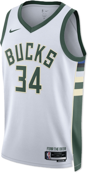 Nike Adult Milwaukee Bucks Giannis Antetokounmpo #34 Swingman