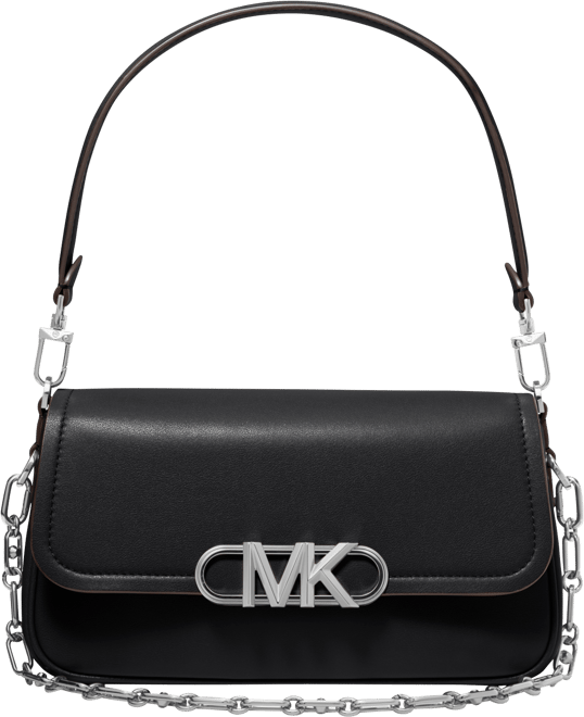 Michael Kors Parker XL Convertible Chain Shoulder Bag - Black