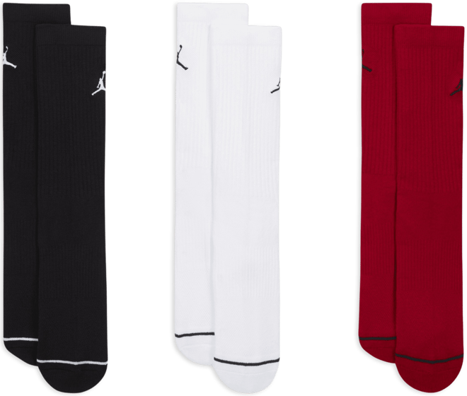 Jordan Chaussettes mi-mollet Everyday (3 paires)