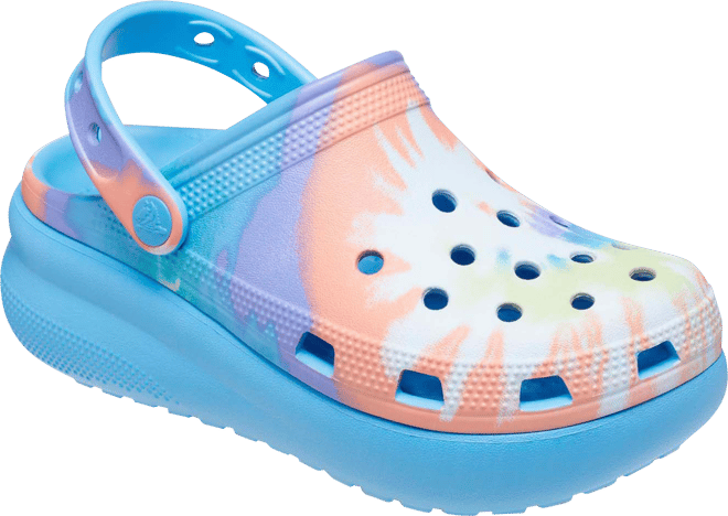 Crocs Classic Tie Dye Cutie Girls Clogs