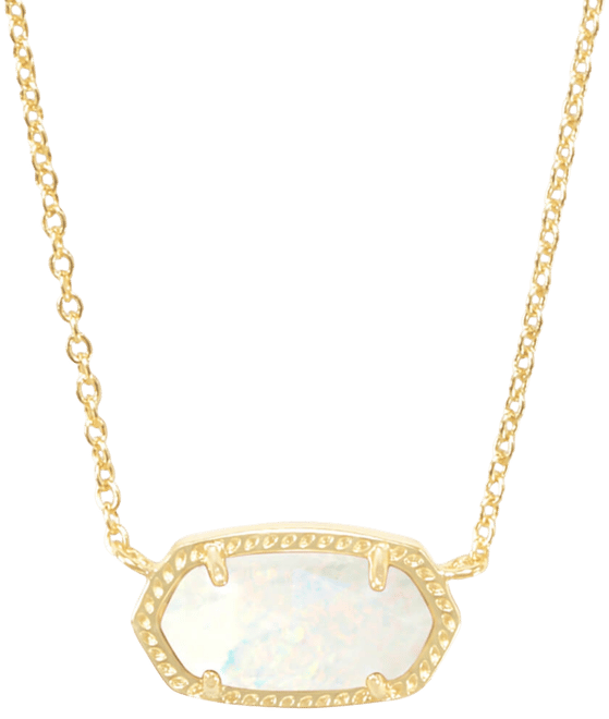14K Gold Plated Elisa Pendant Necklace