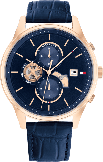 Tommy hilfiger clearance blue strap watch